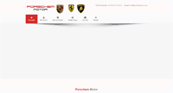 Desktop Screenshot of porscheservis.com
